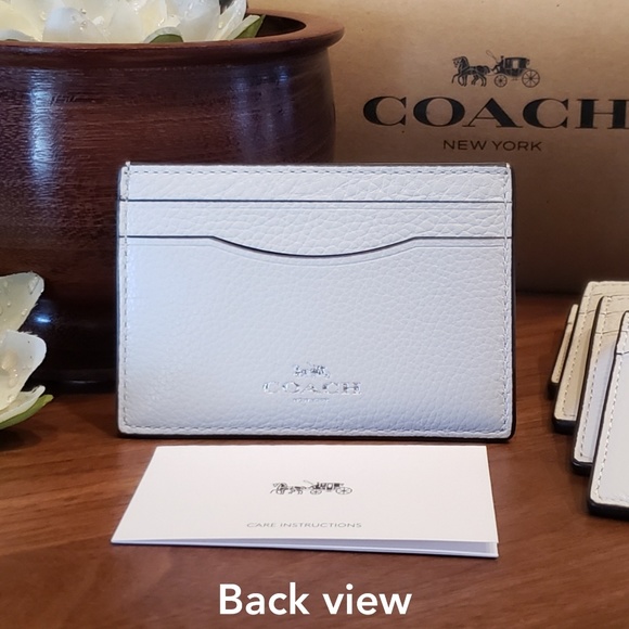 *BIG SALE* NEW Coach Leather Wristlet & Card Case - Picture 7 of 8